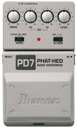 Ibanez PD 7 Bass Drive - klikn�te pro v�t�� n�hled